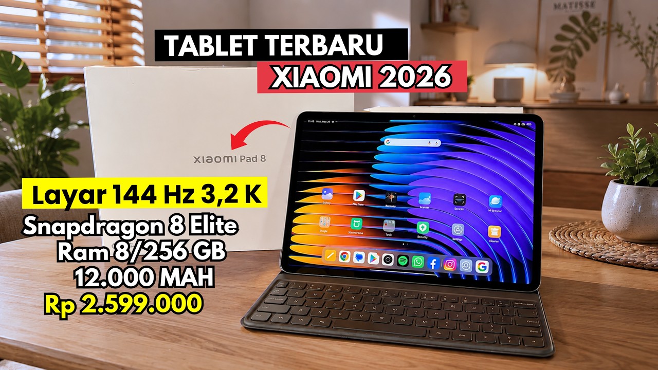 7 Rekomendasi TABLET XIAOMI Terbaru yang Paling WORTH IT DI Beli Saat Ini
