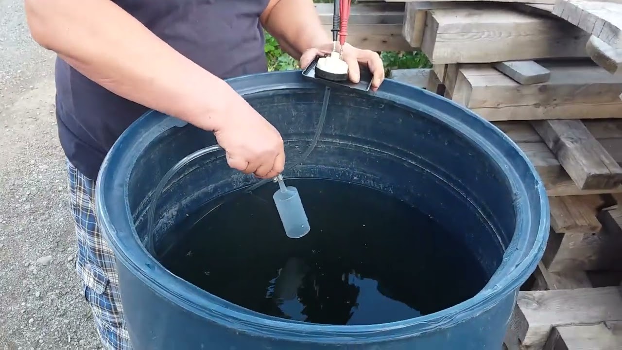 Датчик уровня воды, простой вариант.