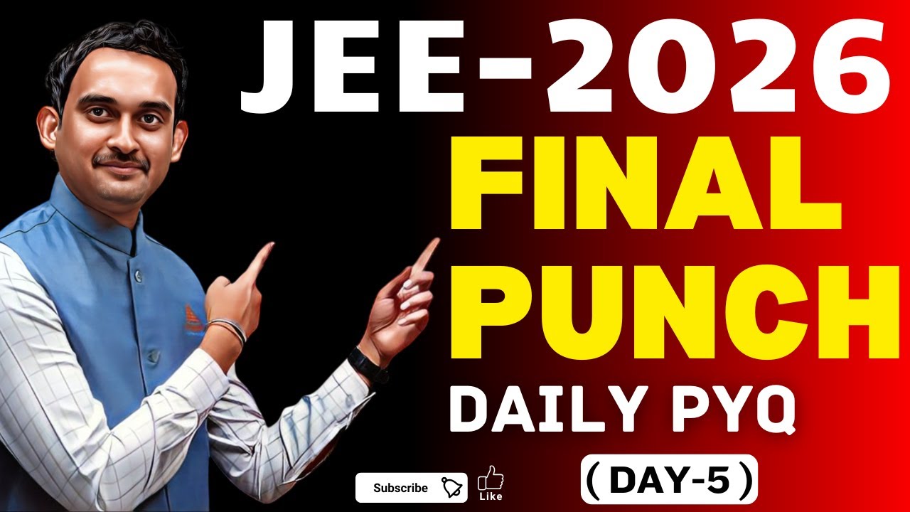 JEE PYQ Maths | Applications of Derivatives (AOD) | Day 5 | Final Punch