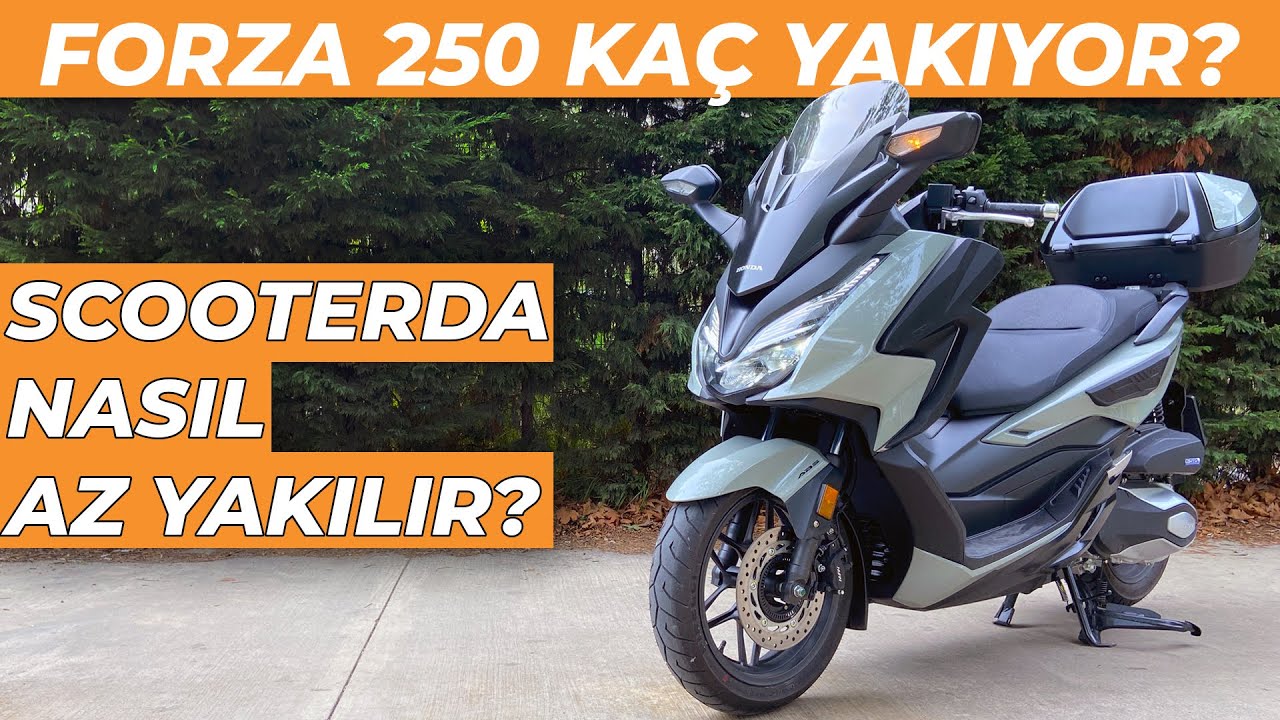 Honda Forza 250 Yakıt Tüketimi Denemesi | Nasıl Az Yakılır?
