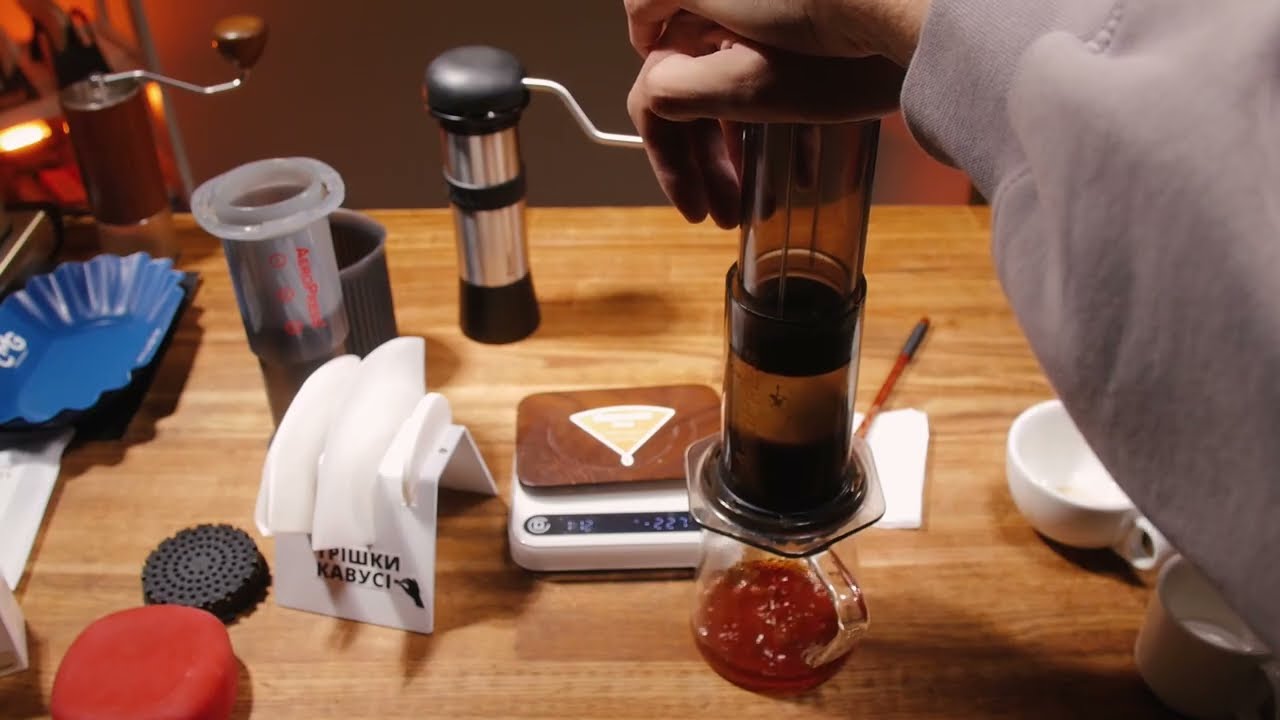AeroPress recipe from Coffee Brewing Guide