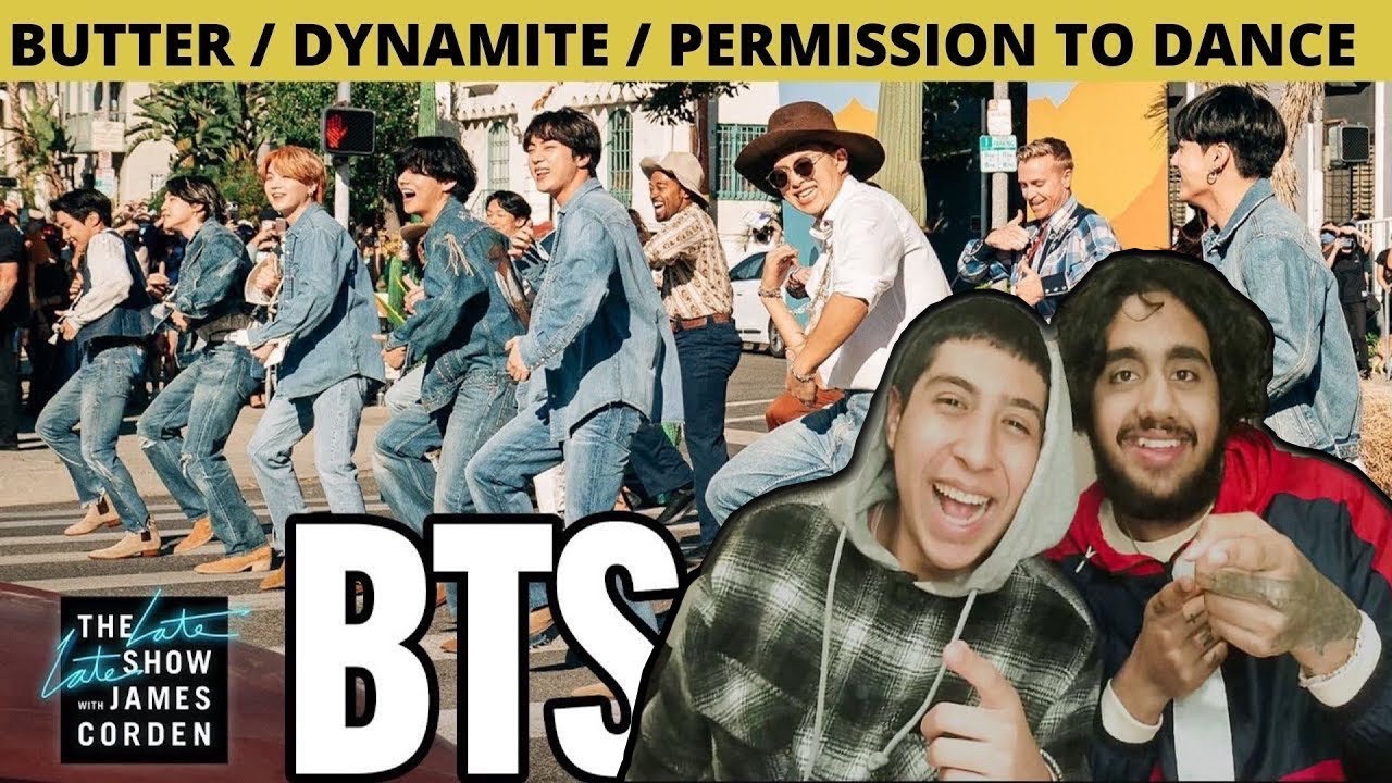 🤯*BTS EN LA CALLE*🤯 Reacción BTS CROSSWALK / JAMES CORDEN!!!