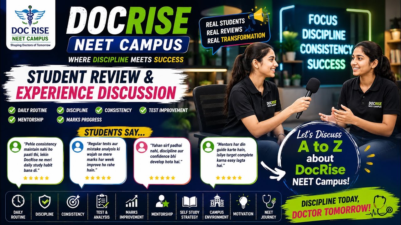 DocRise neet campus #neet #neet2027#neetpreparation #neetstudyplan #neetresult 