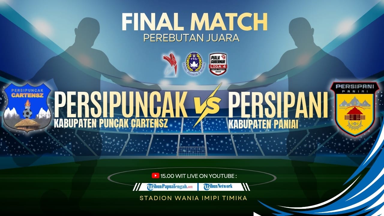 LIGA 4 INDONESIA REGION PAPUA TENGAH : PERSIPUNCAK VS PERSIPANI (CLOSING CEREMONY)