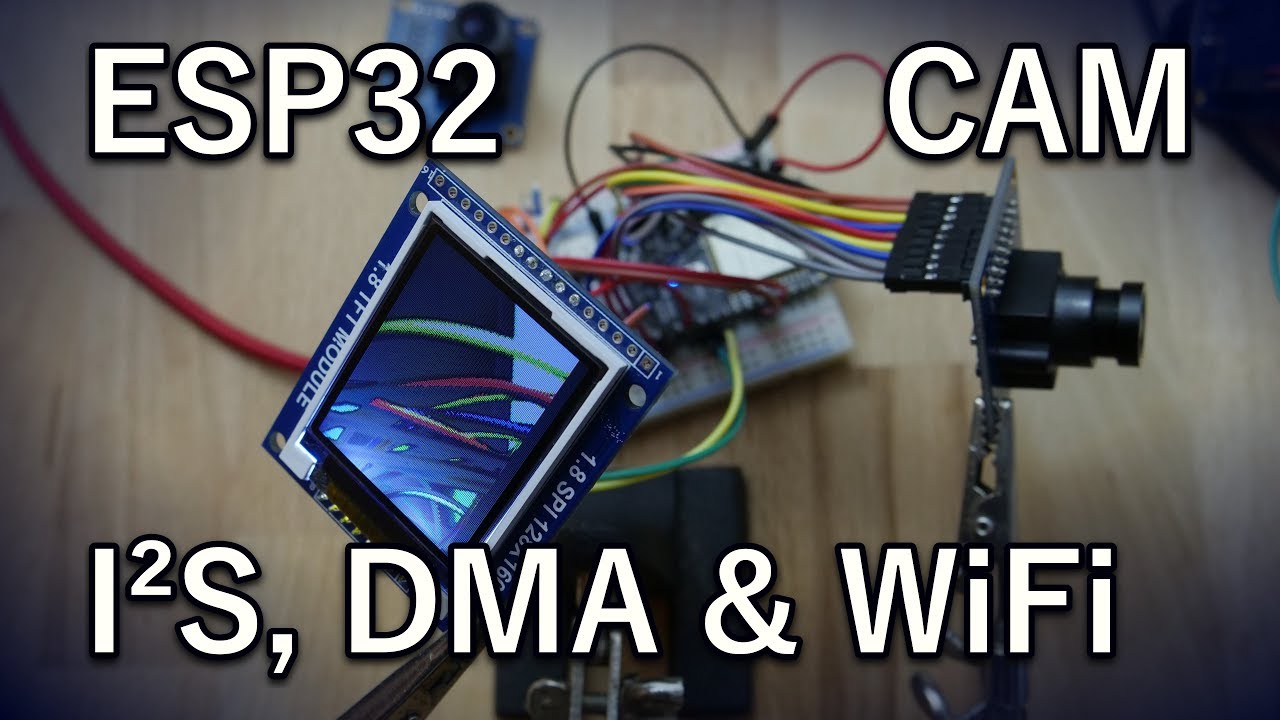 Камера ESP32 I2S (OV7670)
