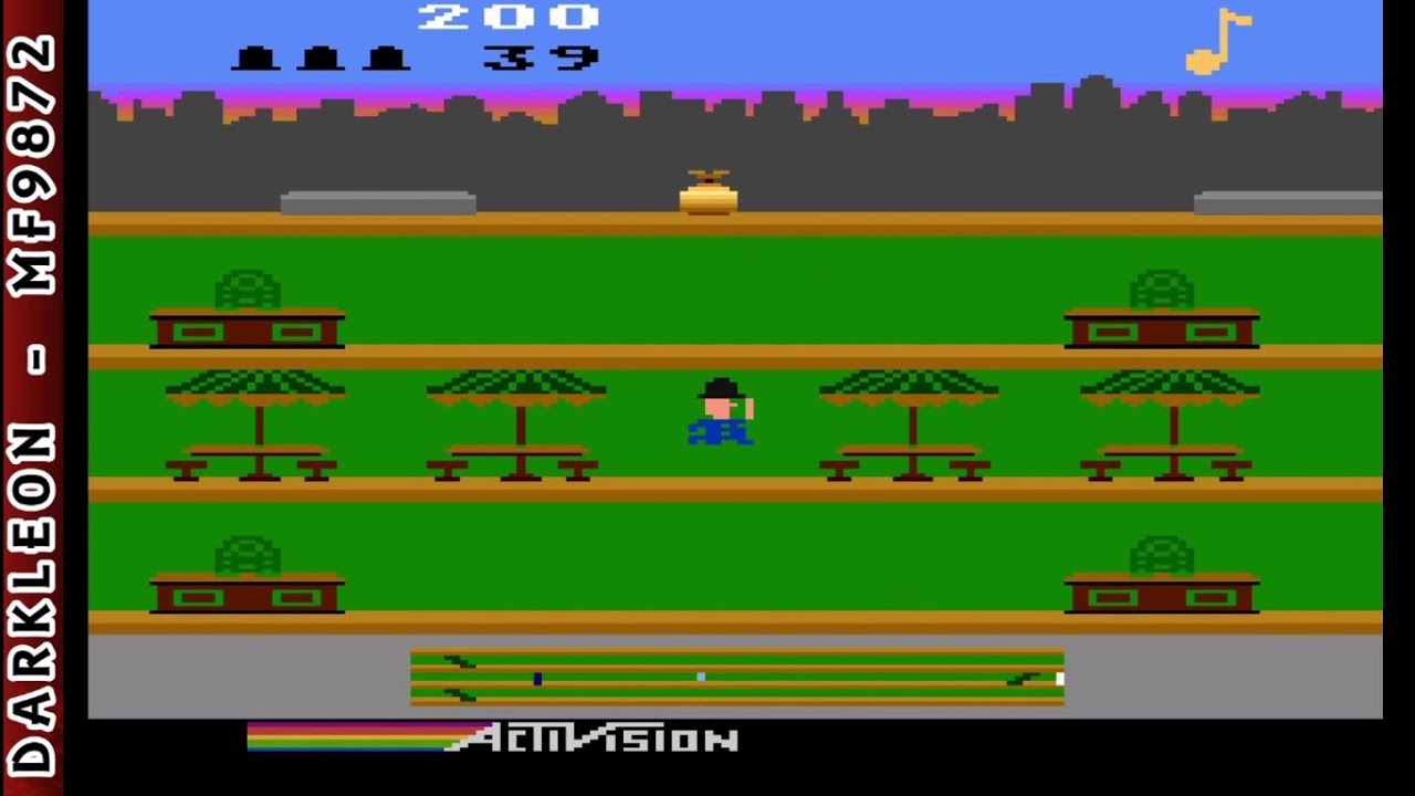 Atari 5200 - Keystone Kapers &copy; 1984 Activision - Gameplay
