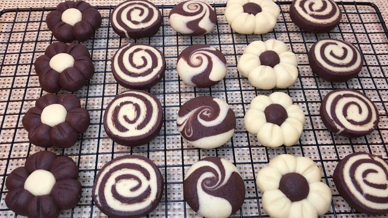 Vileja aina 3 kwa unga mmoja....3 different types of cookies