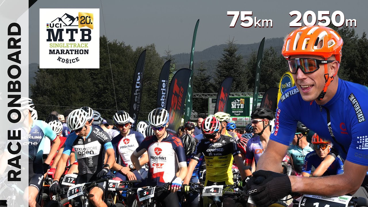 20th MTB Singletrack Marathon Ko&scaron;ice 2023 UCI C1 - Full Race Onboad