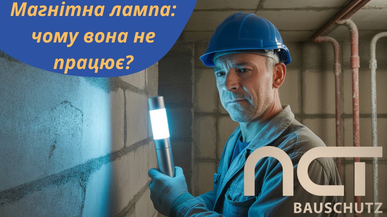 Безрезультатне осушення підвалу будинку за допомогою магнітної лампи