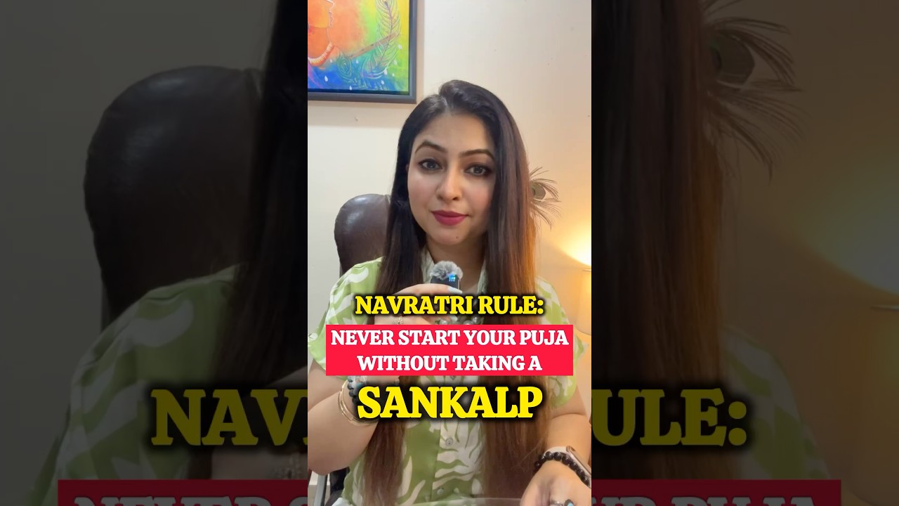 Most People Forget This in Navratri Puja &ndash; Sankalp | Chaitra Navratri 2026 | Full Vidhi #sankalp