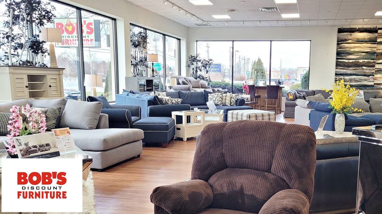 BOB'S DISCOUNT FURNITURE SHOP WITH ME 2021