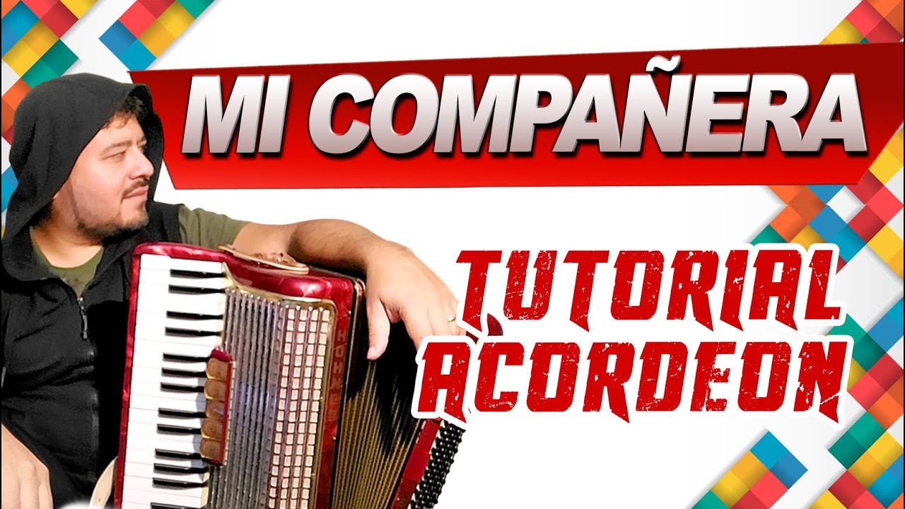 A MI COMPAÑERA - TUTORIAL DE ACORDOEN A PIANO