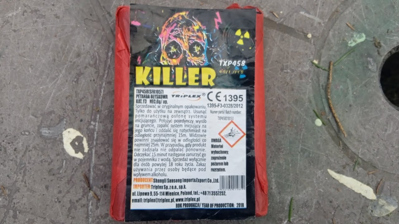 Test petard killer Txp458
