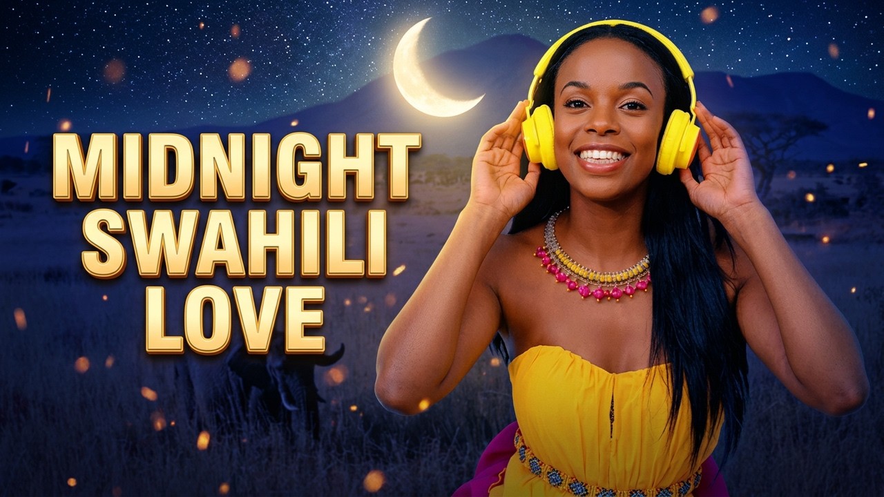 🌙❤️🎶 Best Swahili Midnight Love – Deep African Ambient Music for Relaxation & Romance