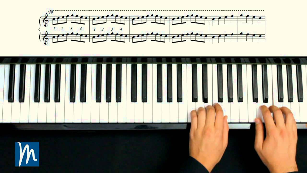 Ejercicio  44  Método Beyer Piano - Música para Todos ®