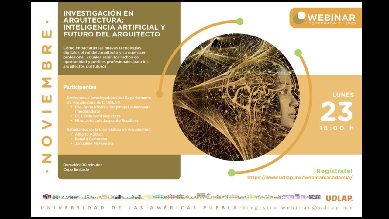Investigación en Arquitectura: Inteligencia artificial y futuro del arquitecto | Editorial UDLAP