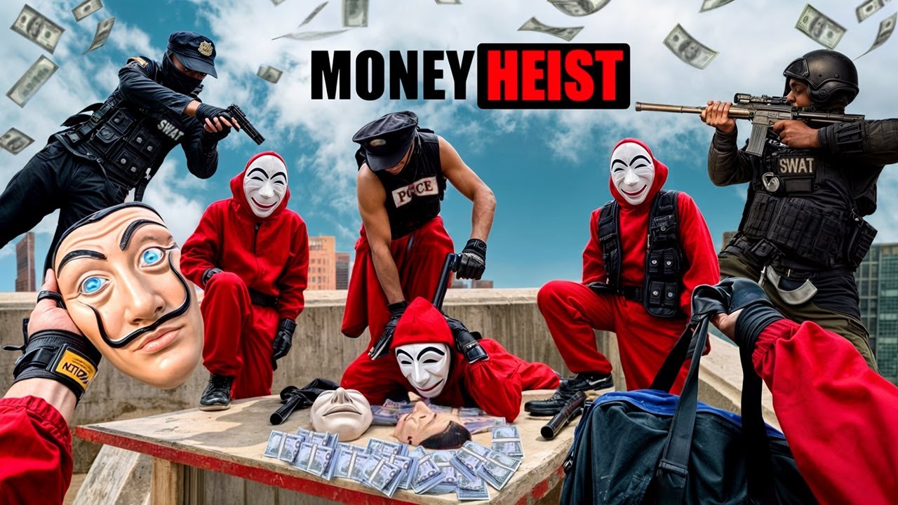 PARKOUR VS MONEY HEIST! 6 | Can't ESCAPE and SURVIVE from the POLICE (BELLA CIAO REMIX) | Epic POV