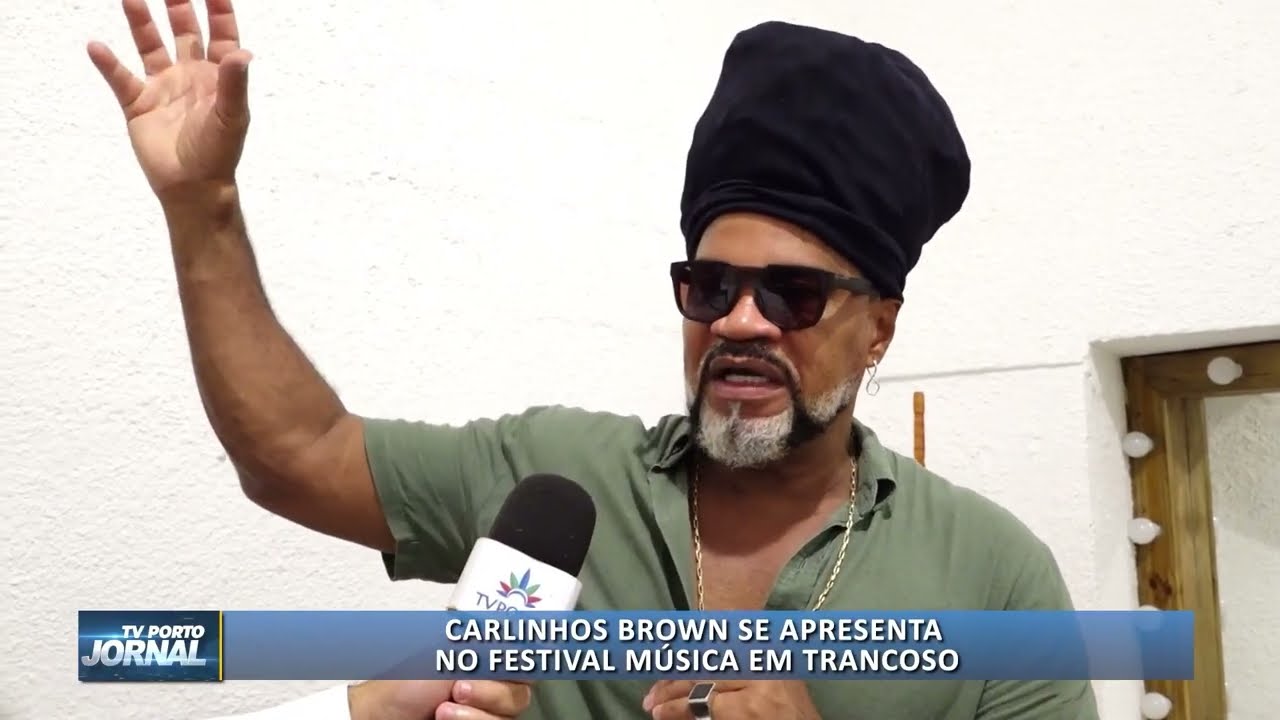 CARLINHOS BROWN SE APRESENTA EM FESTIVAL MÚSICA EM TRANCOSO