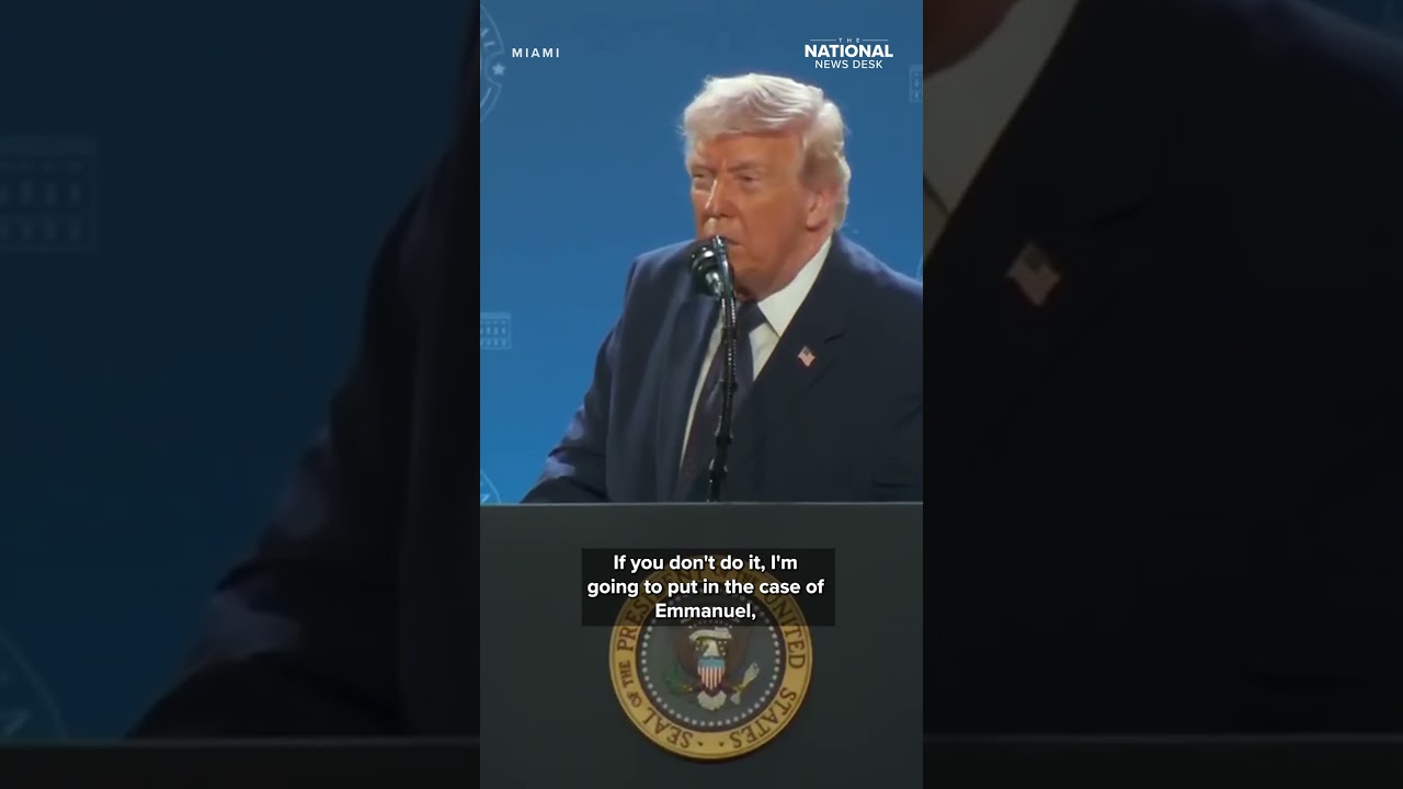 Trump says NO president could do some of the S*** HE'S DOING