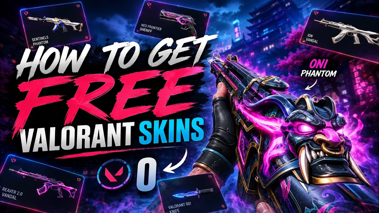 FREE Valorant SKINS [2026] | Ultimate Tutorial & Guide | How to Unlock Skins