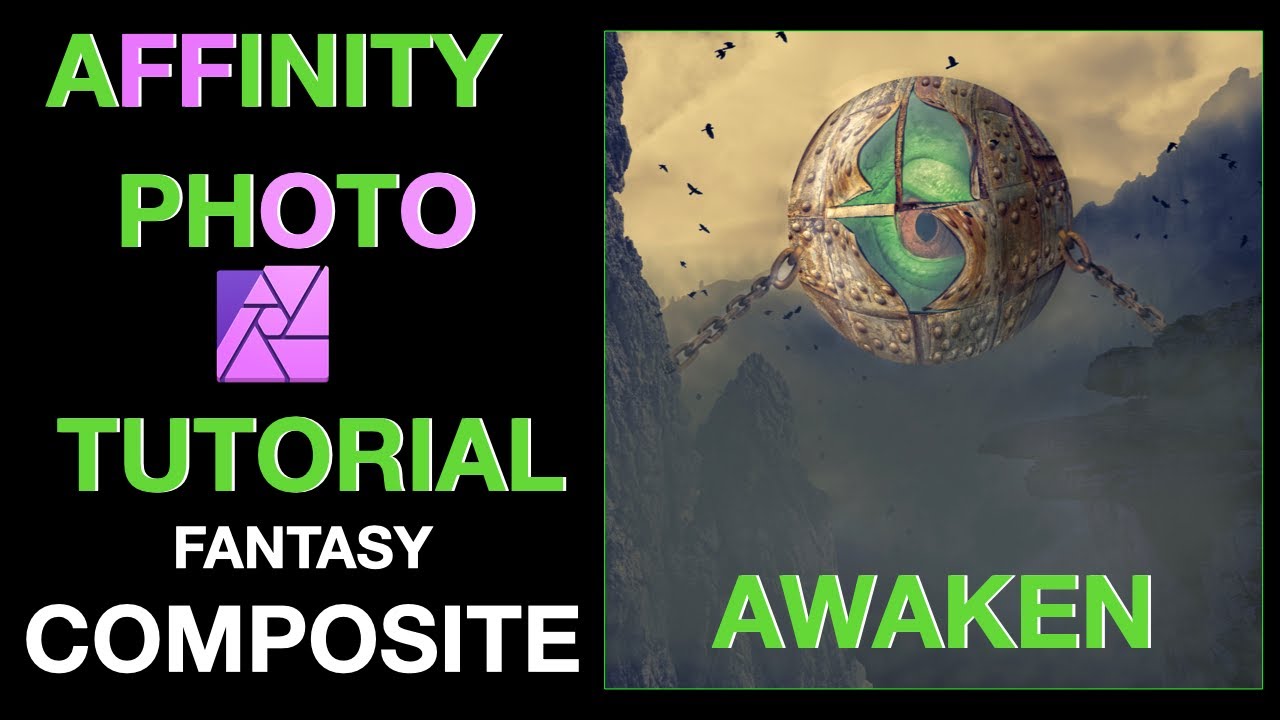 Affinity Photo how to create a fantasy Composite