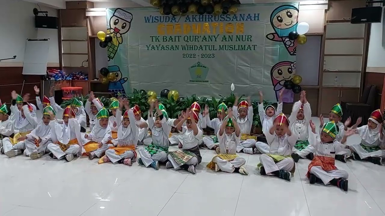 Penampilan Wisuda TK Bait Qur'any An Nur