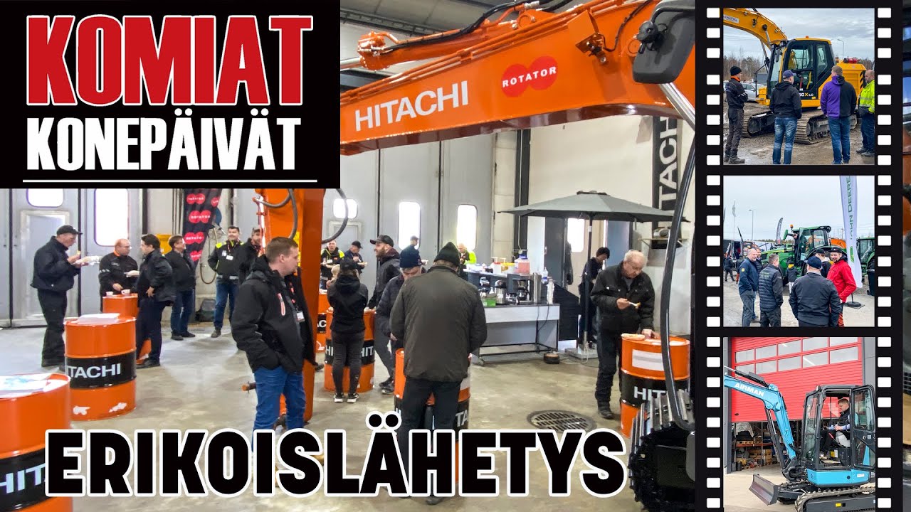 Kivirock-Expo - Komiat Konepäivät erikoislähetys