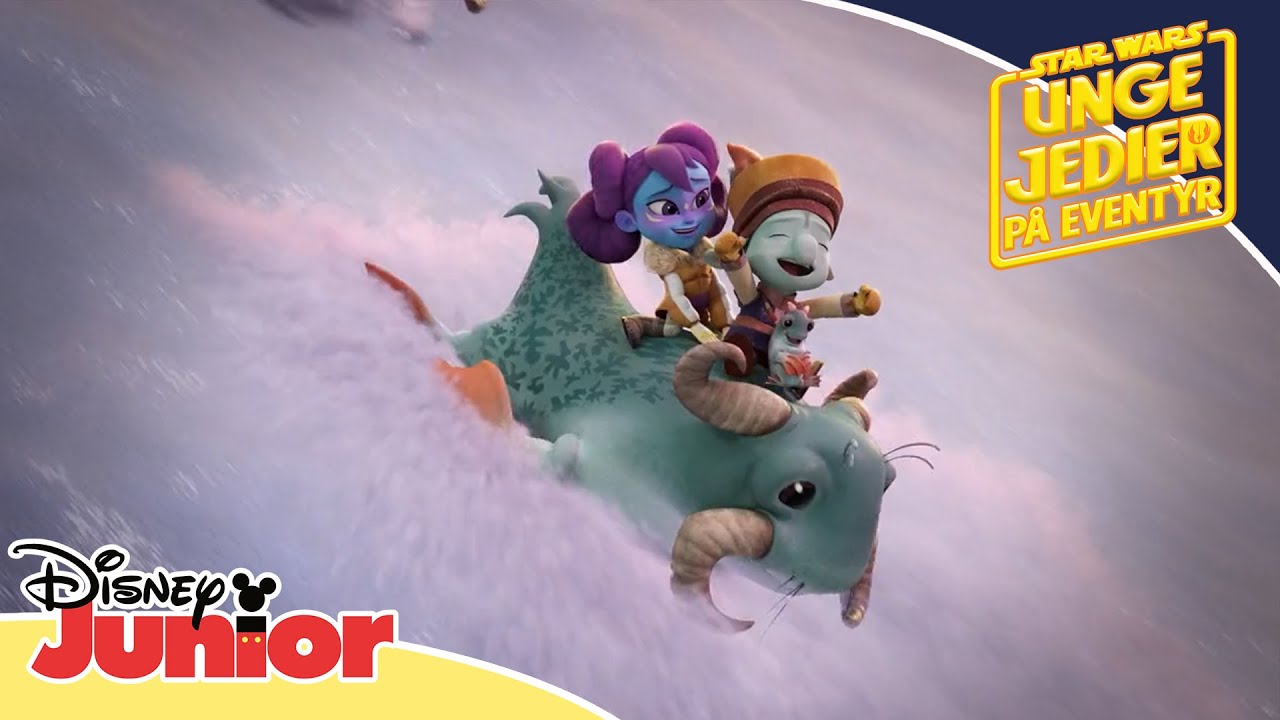 De bedste &oslash;jeblikke mellem venner | Unge Jedier p&aring; eventyr | Disney Junior Danmark