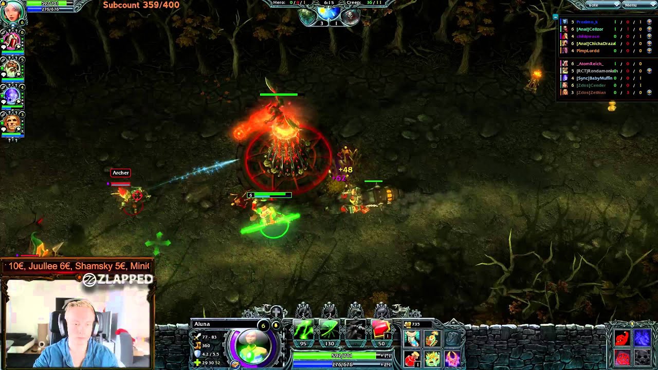 [HoN]Story of an Aluna with a Doombringer