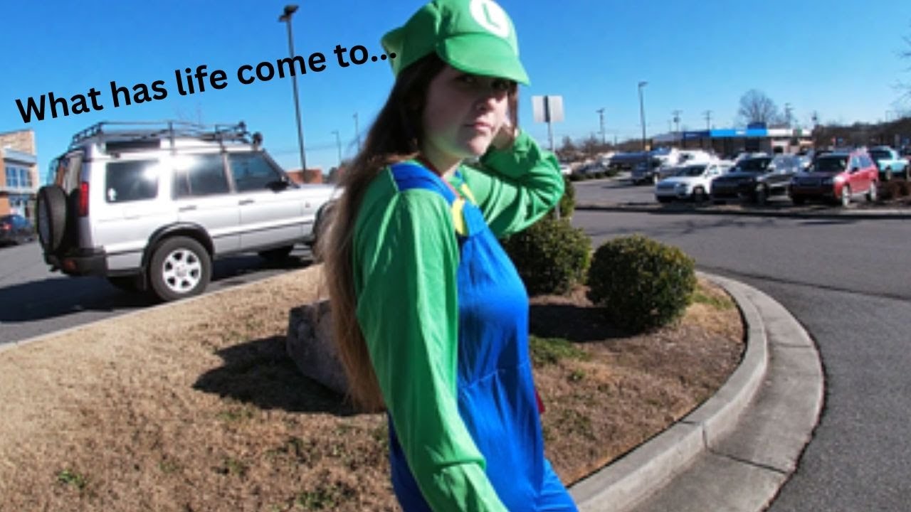 My SUBSCRIBERS Made me Dress as LUIGI in PUBLIC!?