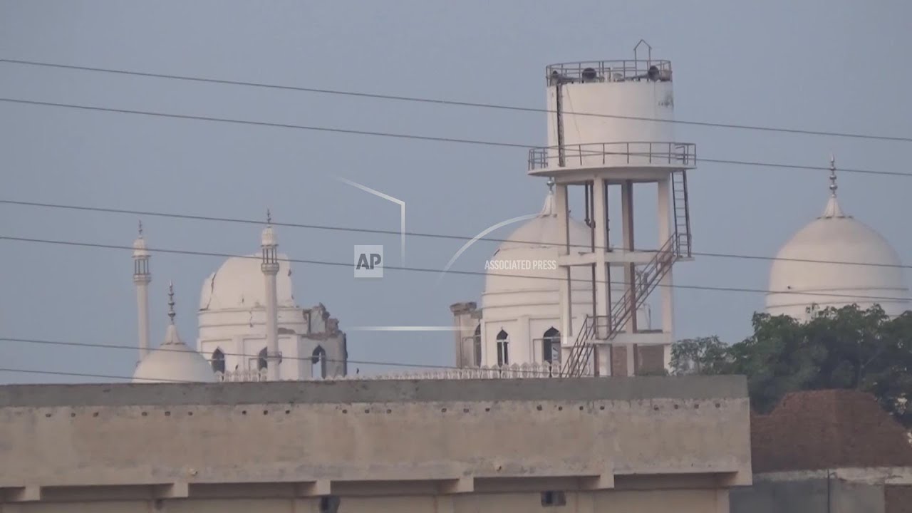 Aftermath in Bahawalpur, Pakistan following Indian missile strikes, damage at seminary