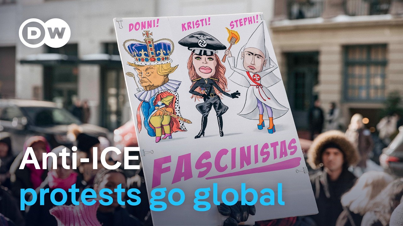 Minneapolis to Milan: Anti-ICE protests go global | DW News