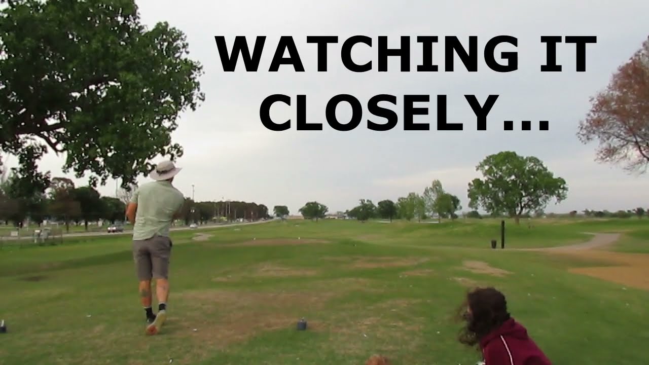 Wolf Game- Lake Park Golf Course - Lewisville Texas -  Golf in the wind