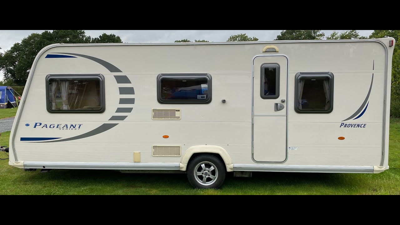 A Virtual Tour Around the Inside of the Bailey Pageant Provence, Series 7, 5 berth Caravan