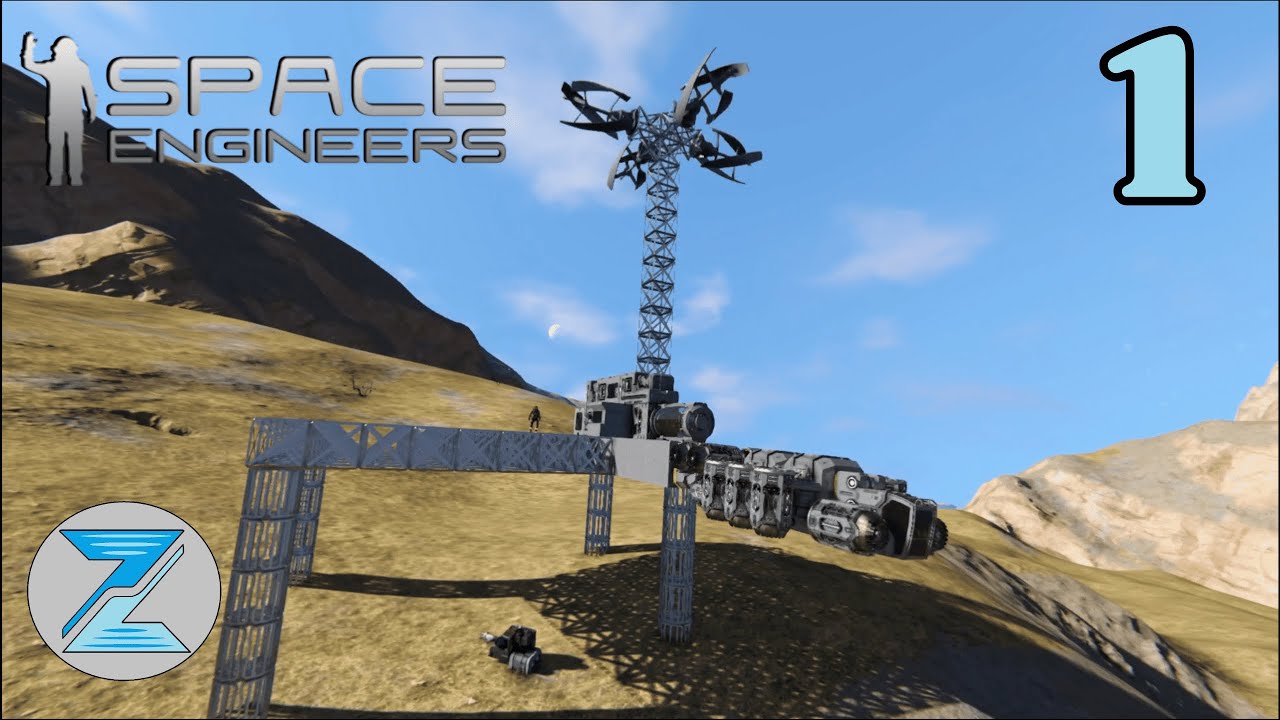 Survivre dans ce sandbox incroyable ! - Space Engineers FR - Ep.1