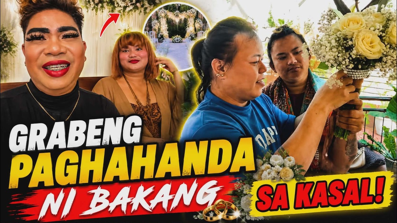GRABEH PAGHAHANDA NI @BakangVlog @ohdeeva SA KASAL NA PINUNTAHAN NAMIN!/@MarengMarVlog 