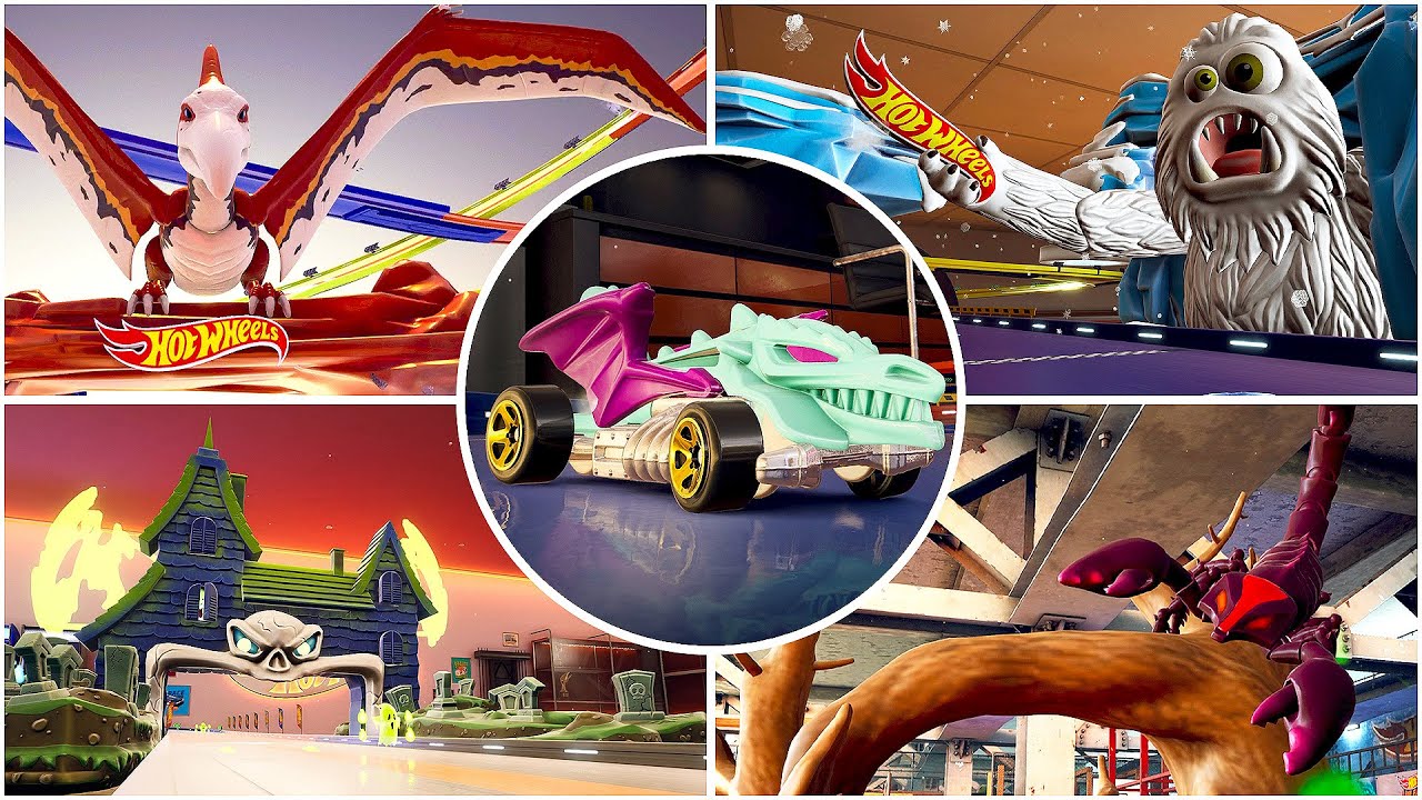 Hot Wheels Unleashed - All Boss Races Gameplay (Career Mode Ending)