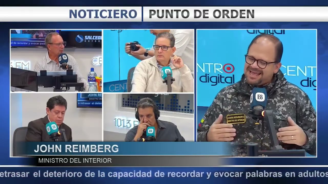 “Vamos al ataque contra las economías criminales” | John Reimberg Ministro del Interior