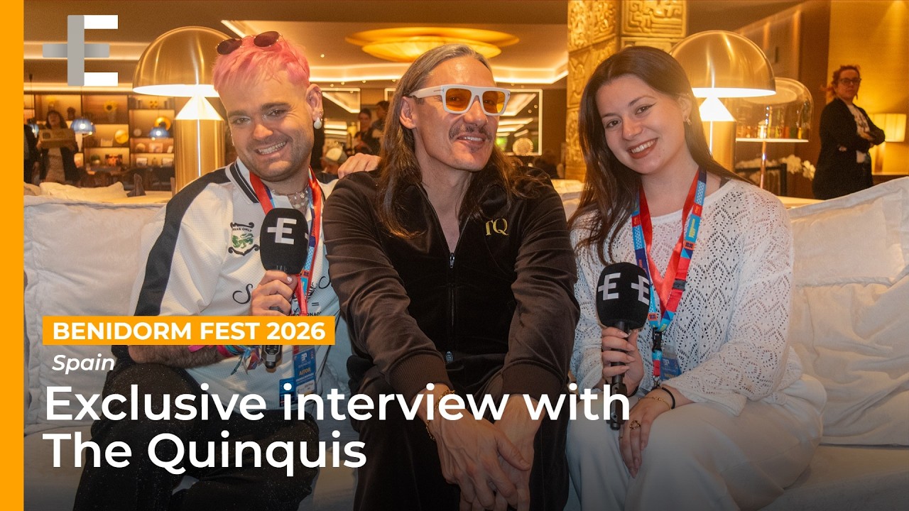 The Quinquis on Benidorm Fest 2026: the &lsquo;quinqui&rsquo; spirit & THAT flying motorbike staging | Interview