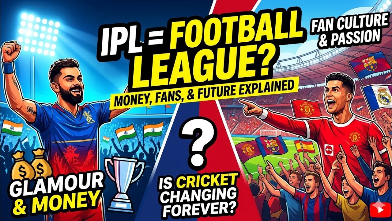 Is IPL Future Same as Football leagues?? #ipl #epl #football #viratkohli #franchise 
