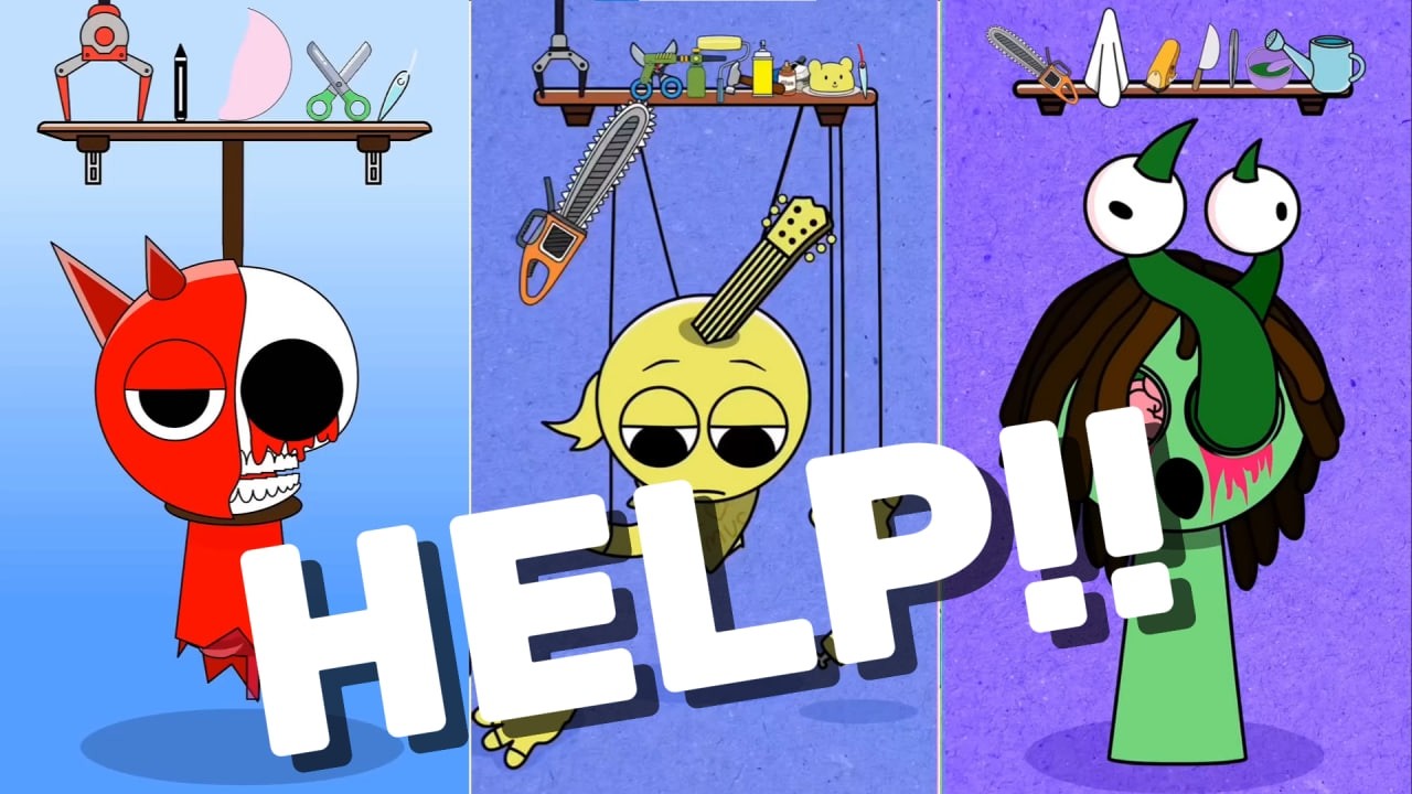 INCREDIBLE SPRUNKI HELP! | Tiles Hop EDM Rush