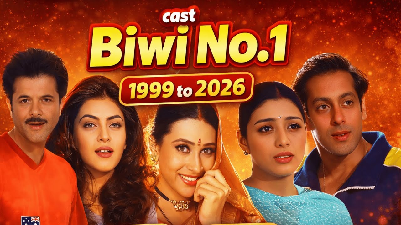 Biwi No.1 Cast Then vs Now 2026😱 | Salman, Karisma, Sushmita Unrecognizable! #salmankhan #bollywood