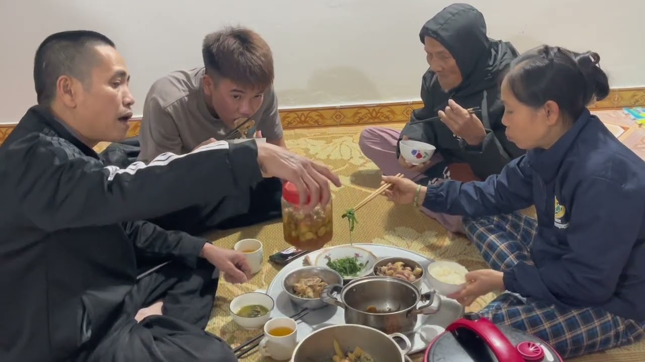 nghề làng việc nhàn. ăn ngon 