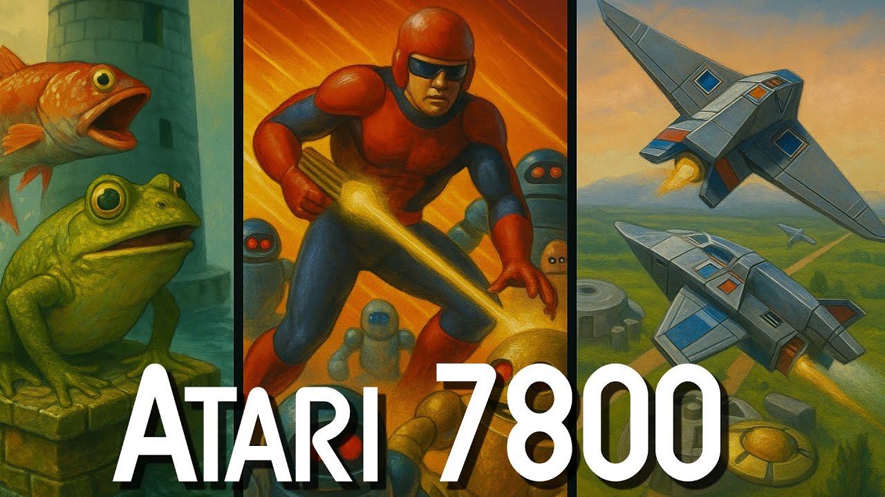 🎮 Tower Toppler, Robotron 2084, Xevious — Do These Atari 7800 Games Still Hold Up?