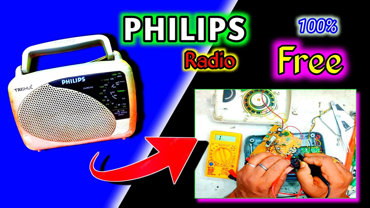 Radio repair free | how to radio repair free  #philipsradiorepair