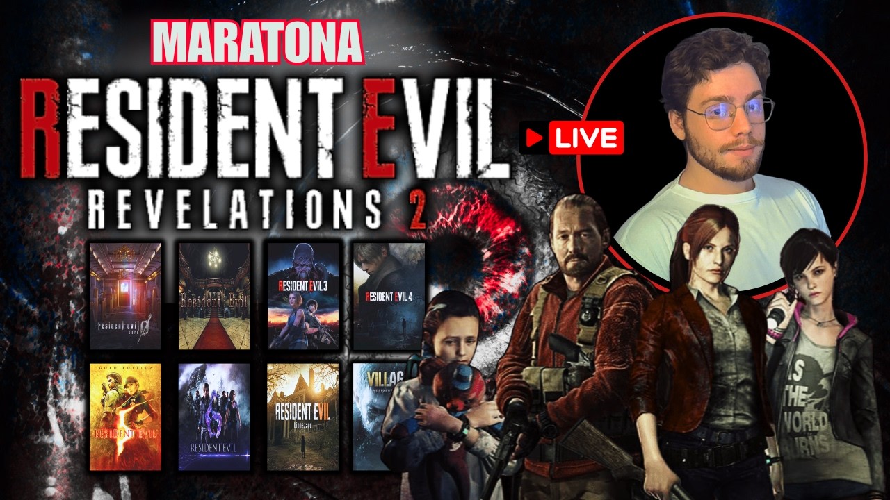 MARATONA: RE - REVELATIONS 2 | BORA DE DLC? O CONFLITO + MOCINHA - FINAL?