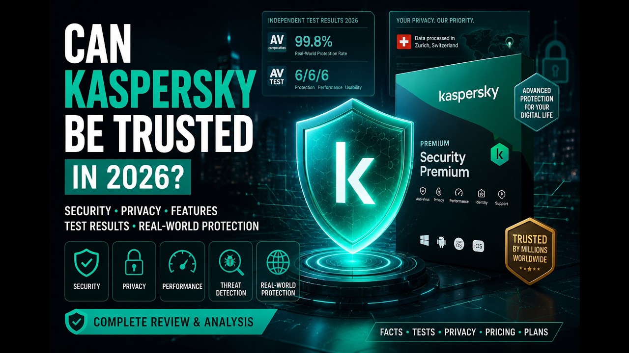 Kaspersky Review 2026: Can You Trust It? Security, Privacy & Tests
