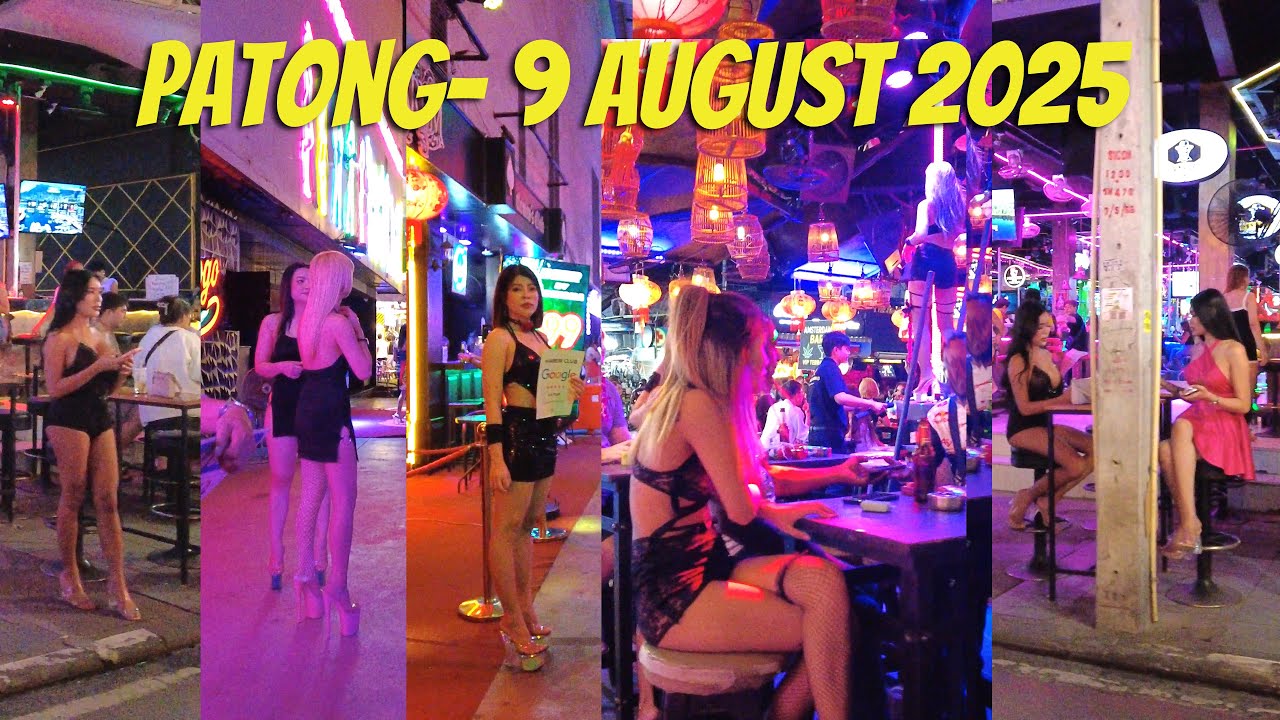 BANGLA ROAD NIGHTLIFE 4K | 9 AUGUST 2025 | PATONG BEACH – PHUKET