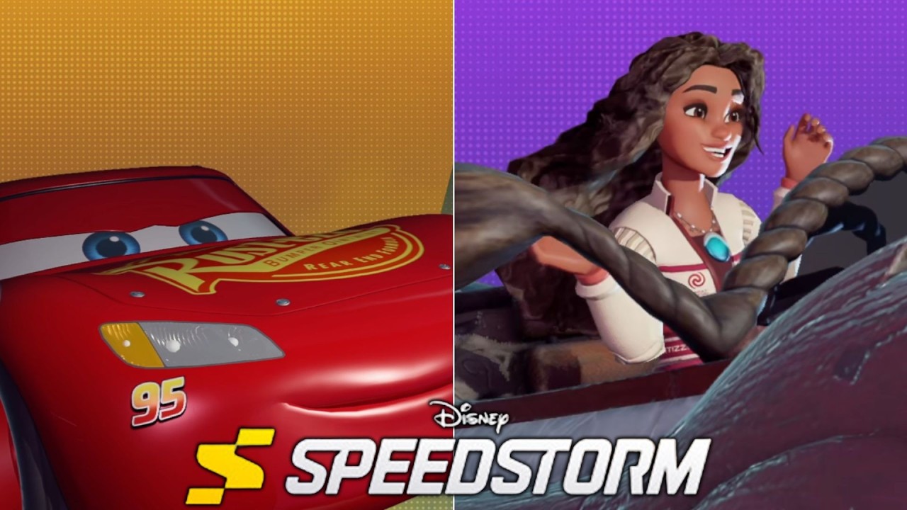 Disney Speedstorm (PC) // Online Races - Season 18 Cars (Lightning McQueen, Moana, Anna)