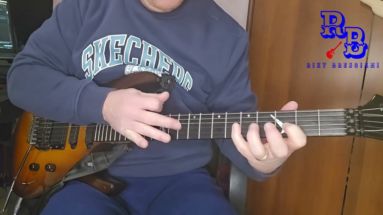 TOP GUN ANTHEM - Guitar Solo Cover by Riky Bresciani